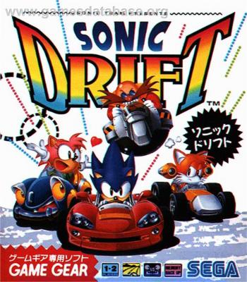 Cover Sonic Drift for Game Gear